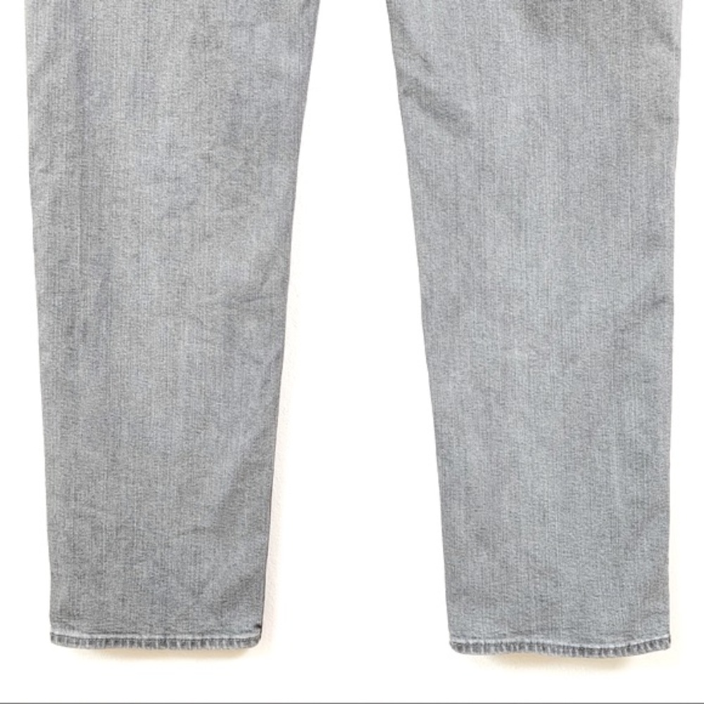Lucky Brand 121 Heritage Slim Button Fly Jeans (Distressed Faded Grunge Indie) - Picture 5 of 7